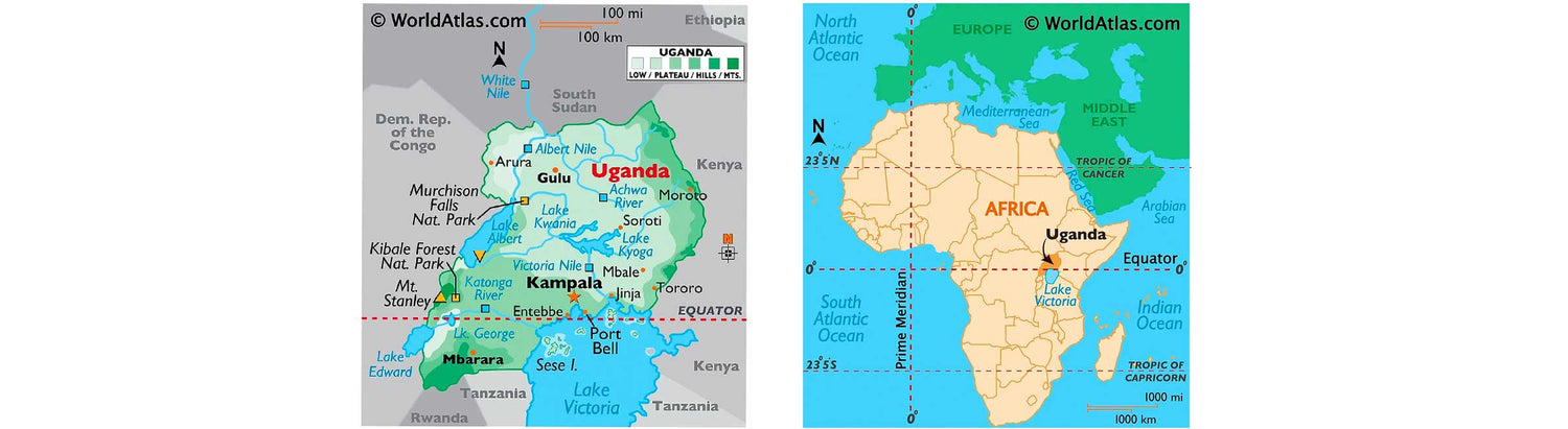 Maps of Uganda