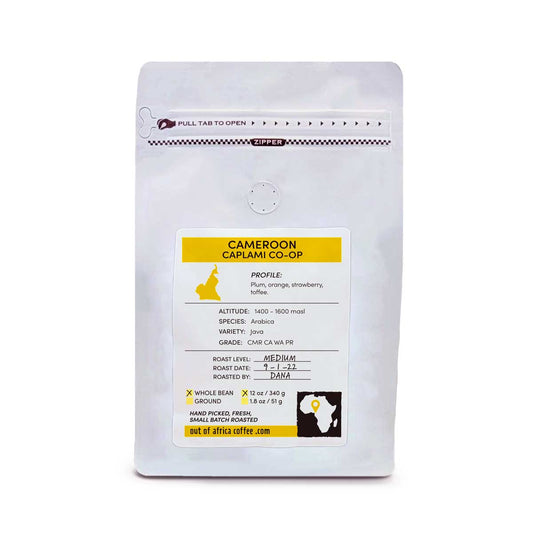 Cameroon Caplami Co-op - White Quality 12 ounce bag