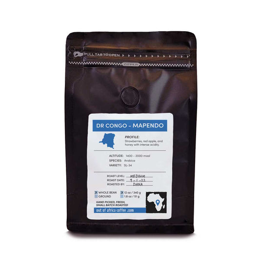 Democratic Republic of the Congo - Black Premium 12 ounce bag